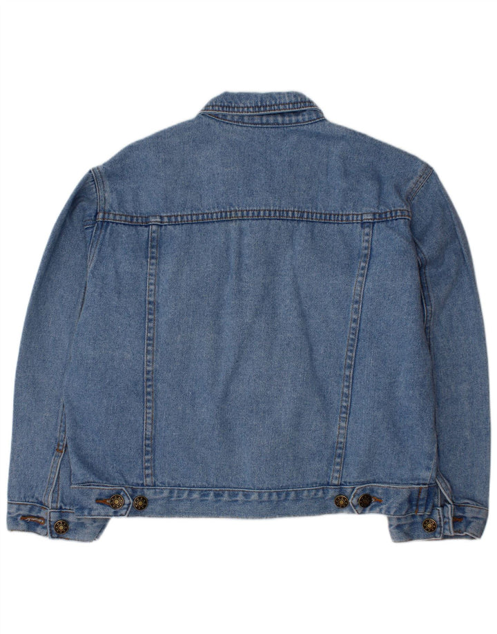 Jachetă Denim EXPLORER Băieți 8-9 Ani Bumbac Albastru