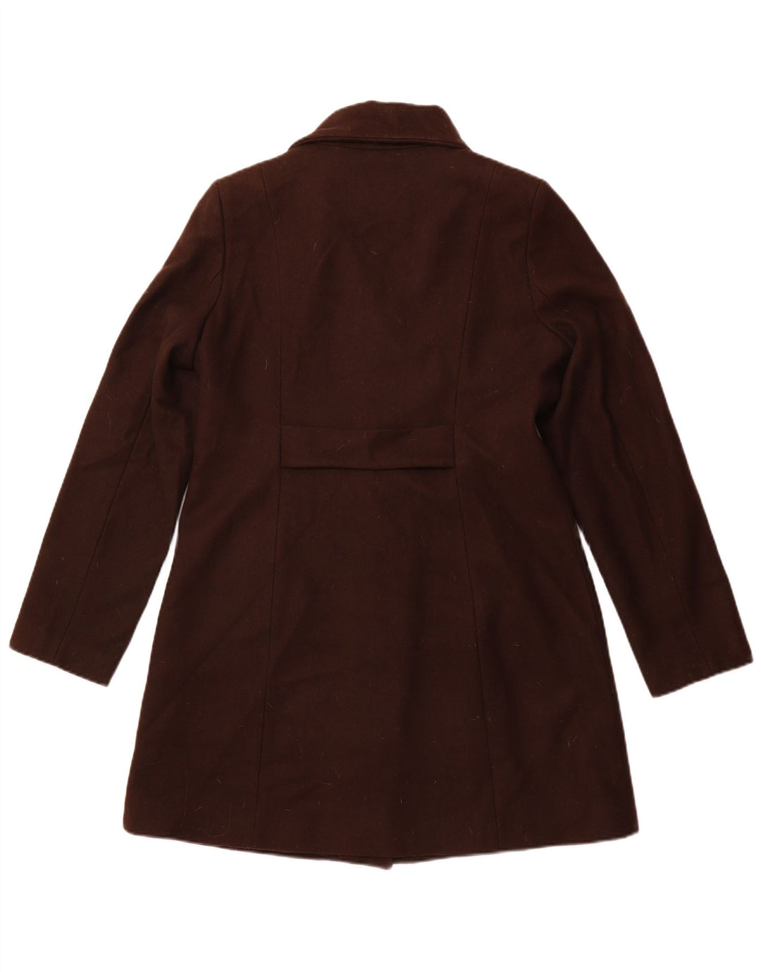 MOSSIMO Womens Overcoat UK 16 Large Brown Wool
