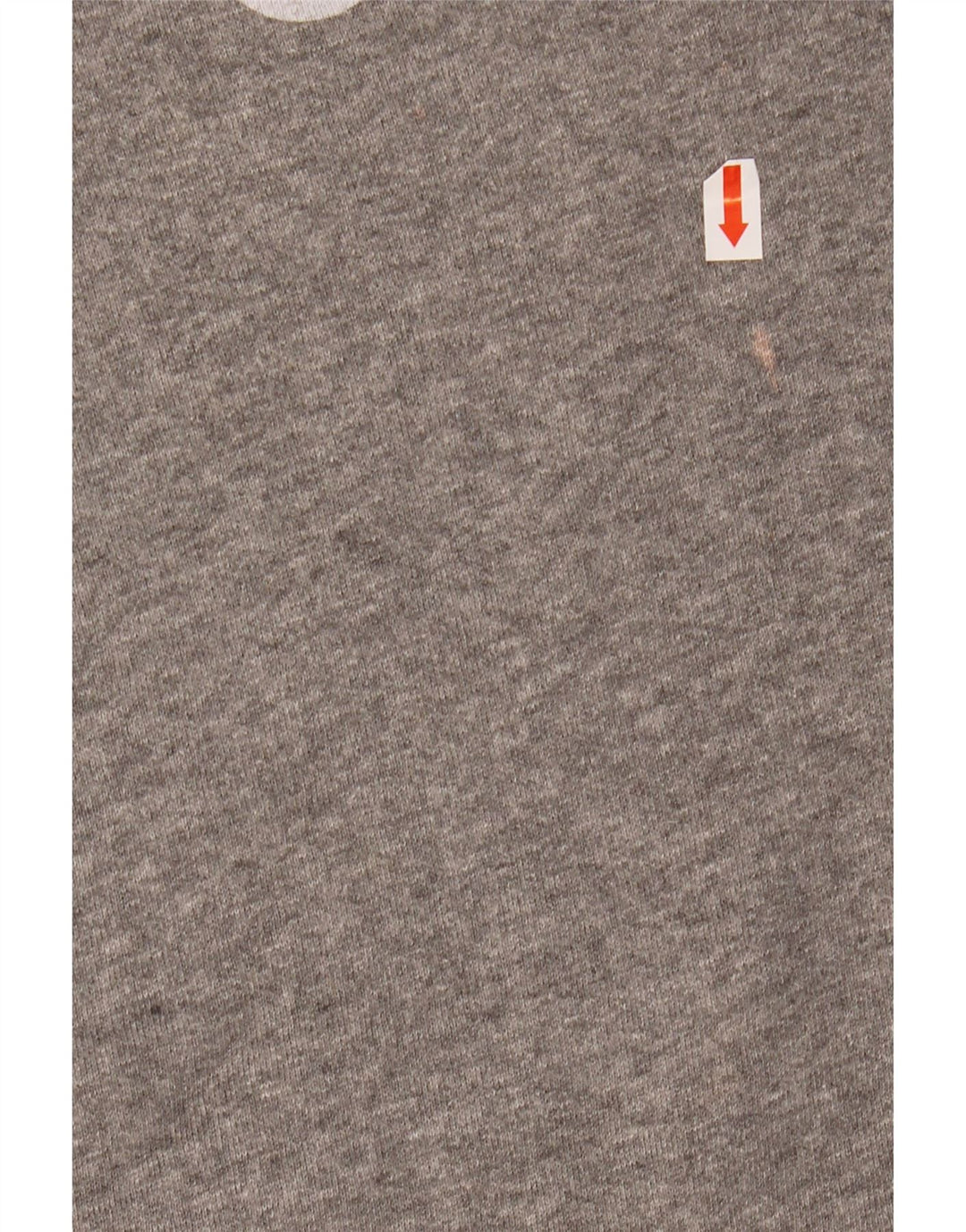 JACK WILLS Pulover cu glugă cu grafică pentru femei UK 14 mare bumbac gri