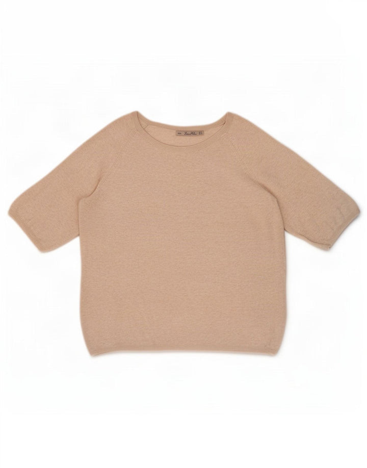 Bluză supradimensionată pentru femei Zara UK 10 Small Beige