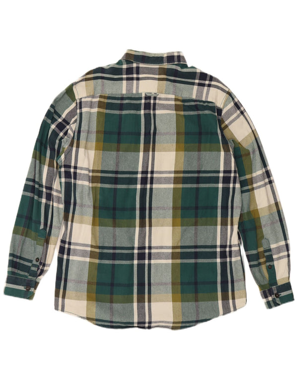 Cămașă pentru bărbați Jim Spencer Mărimea 43/44 XL Bumbac carouri verde