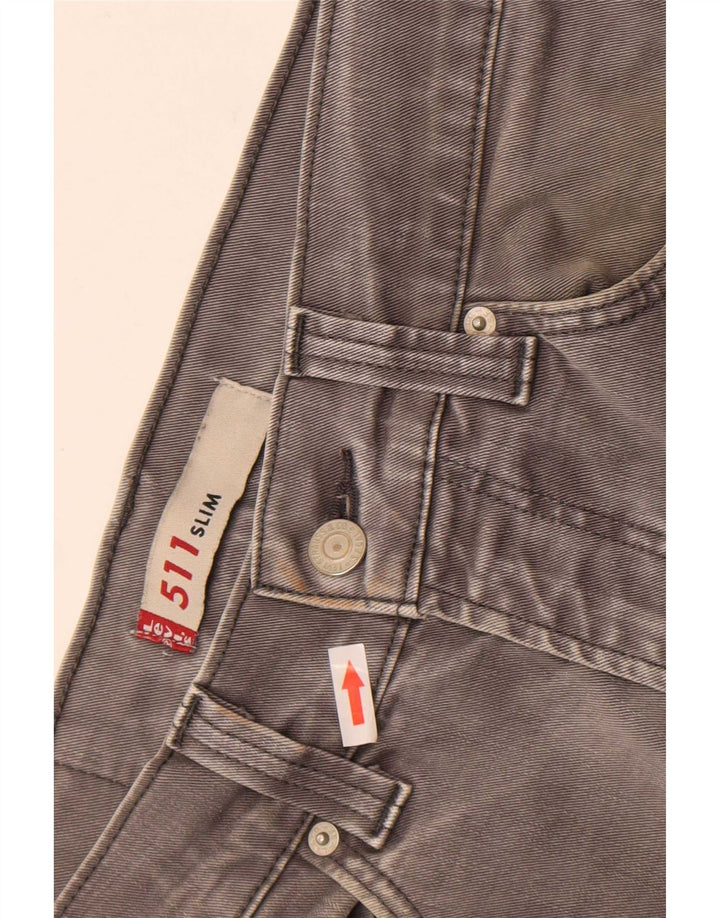 Blugi Levi's 511 Slim pentru bărbați W30 L29 bumbac gri