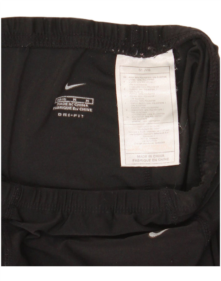Leggings pentru femei Nike US 8/10 Poliester mediu negru