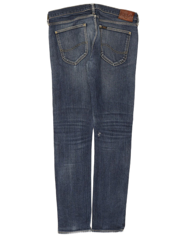 Blugi Lee Luke Slim Tapered pentru bărbați L33 L34 Bumbac albastru