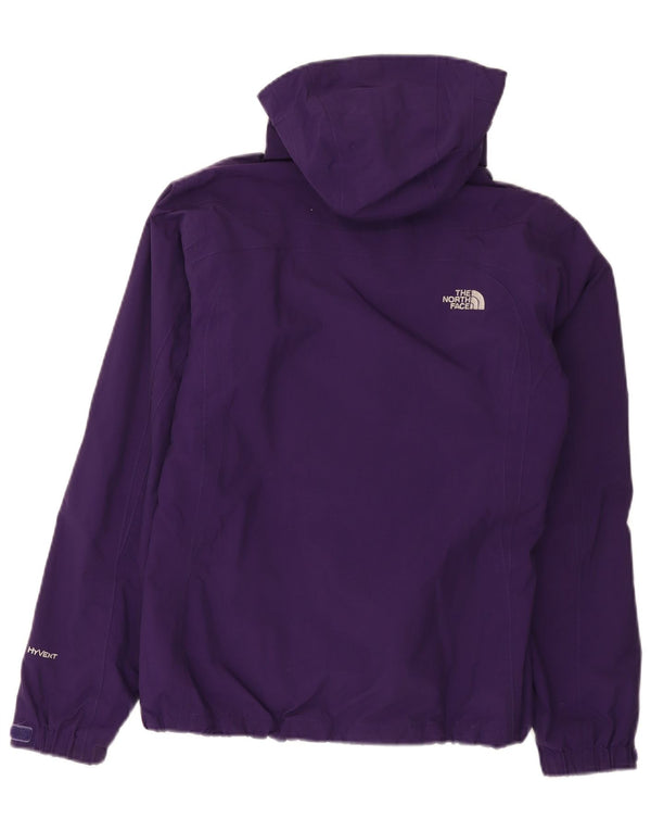 Jachetă Windbreaker pentru femei cu glugă The North Face UK 10 Small Purple
