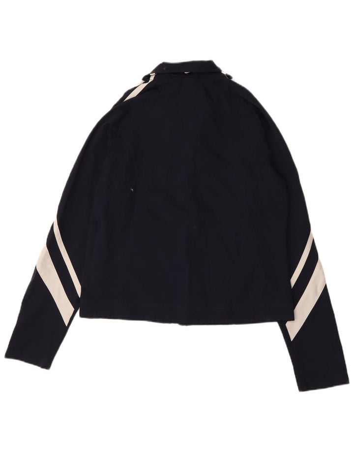 Jachetă de top pentru trening Nike pentru femei US 8/10 Medium Bleumarin Colorblock