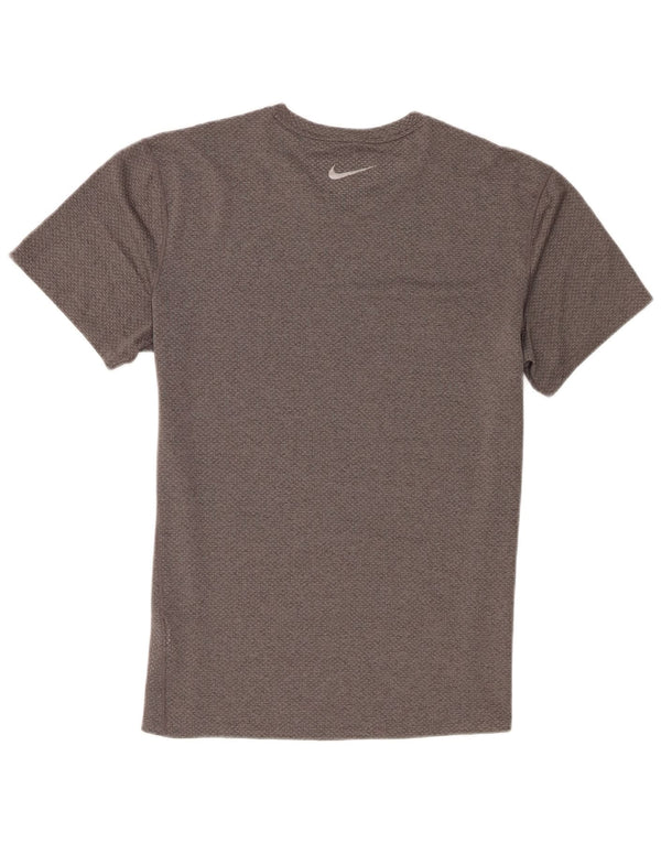 Tricou Nike Dri Fit pentru bărbați Top mare, gri, poliester