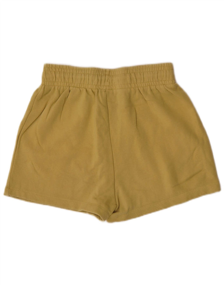 Pantaloni scurți sport Nike pentru bărbați, bumbac galben mediu