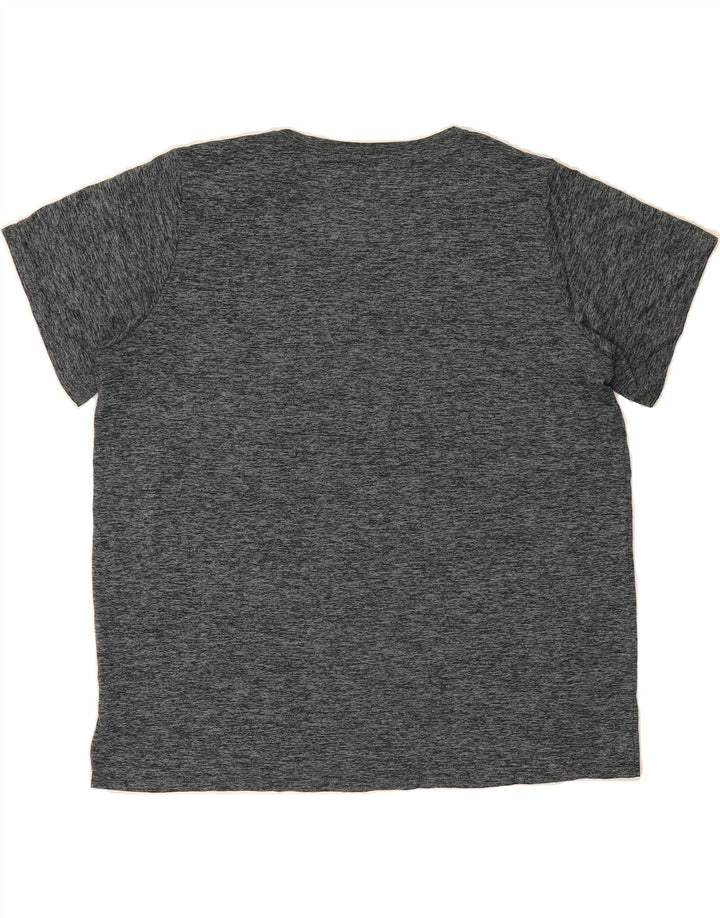 NIKE Womens Dri Fit T-Shirt Top UK 18 XL Grey Polyester Vintage Nike and Second-Hand Nike from Messina Hembry 