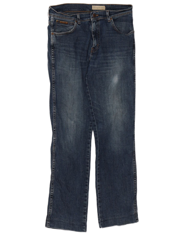 Blugi drepte pentru bărbați Wrangler Texas W32 L34 Bumbac albastru