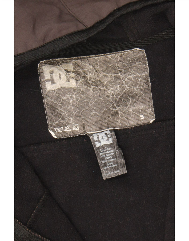DC Mens Hooded Windbreaker Jacket UK 36 Small Grey Polyester Vintage DC and Second-Hand DC from Messina Hembry 