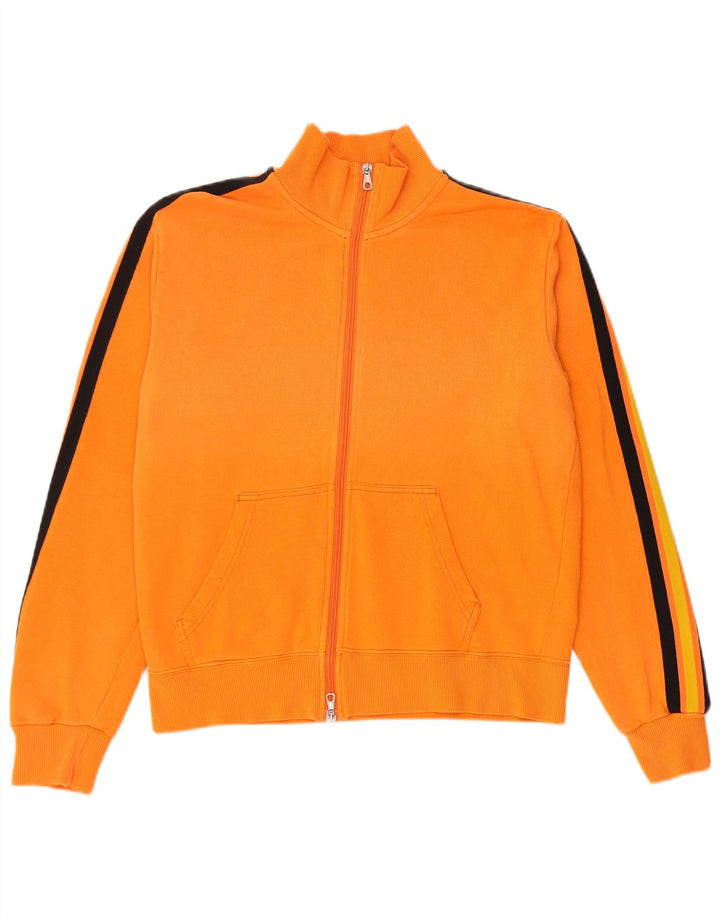 Jachetă de top pentru trening grafic pentru femei Lee UK 14 Medium Orange Colorblock