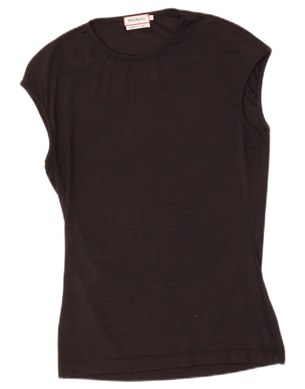 Vest Top pentru femei Max & Co. UK 8 Small Black