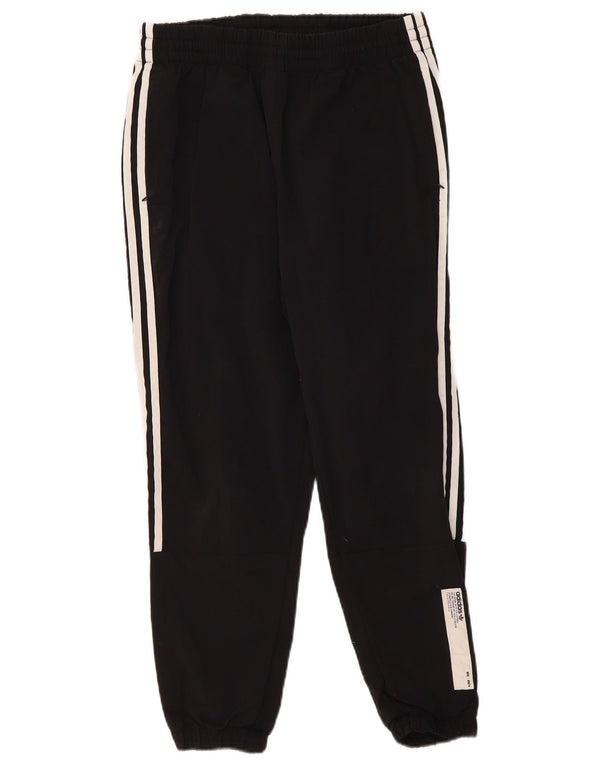 Pantaloni de trening Adidas Crop pentru bărbați Pantaloni de jogging Medium Black Nylon