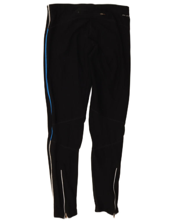 Leggings Dri Fit Nike pentru femei UK 12 Poliester mediu negru