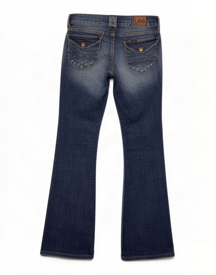 Blugi Lee Bootcut pentru femei W27 L35 Bumbac albastru