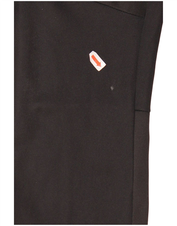 Pantaloni de trening Adidas pentru bărbați, poliester mediu negru