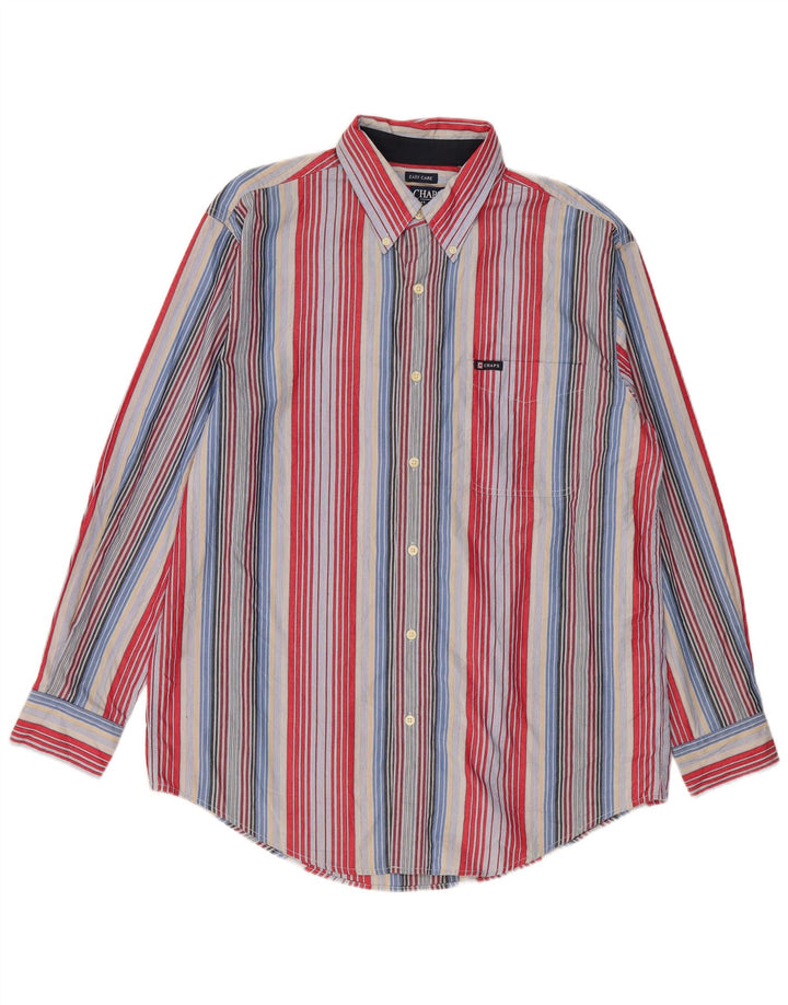Cămașă pentru bărbați Chaps Easy Care, bumbac cu dungi medii, multicolore