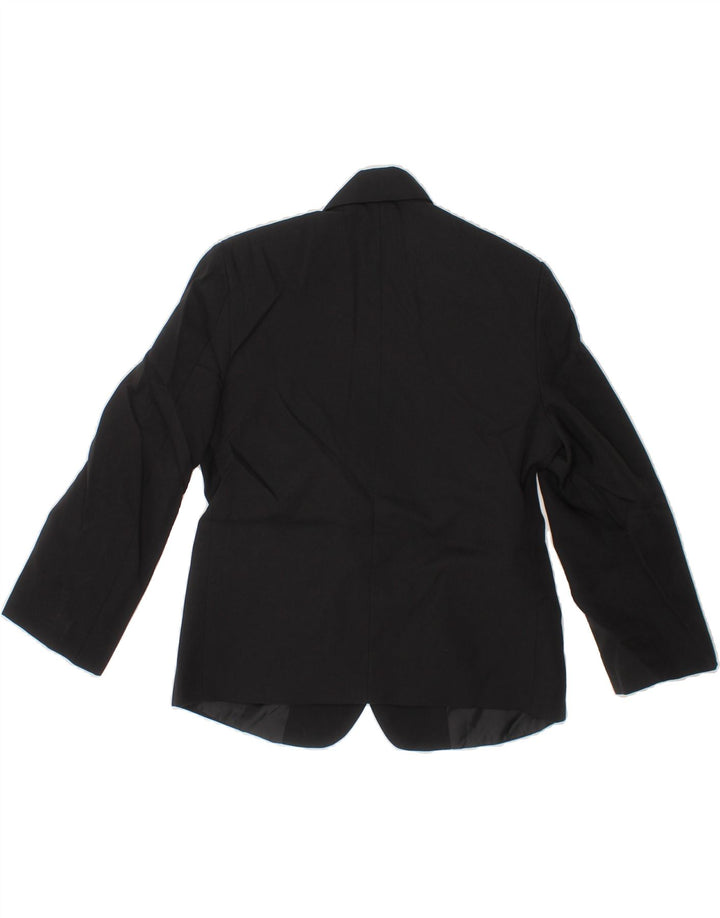 NAUTICA Boys 2 Button Blazer Jacket 3-4 Years Black Polyester Vintage Nautica and Second-Hand Nautica from Messina Hembry 