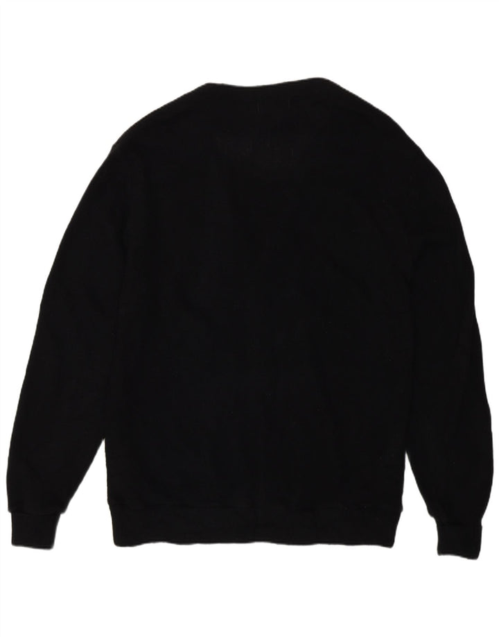 Pulover cardigan pentru bărbați Izod, mare, negru, acrilic