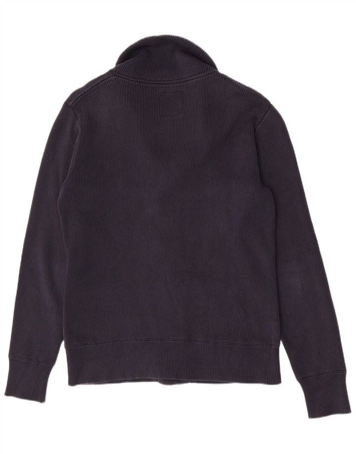 Pulover cardigan pentru bărbați Sun68 Bumbac bleumarin mic