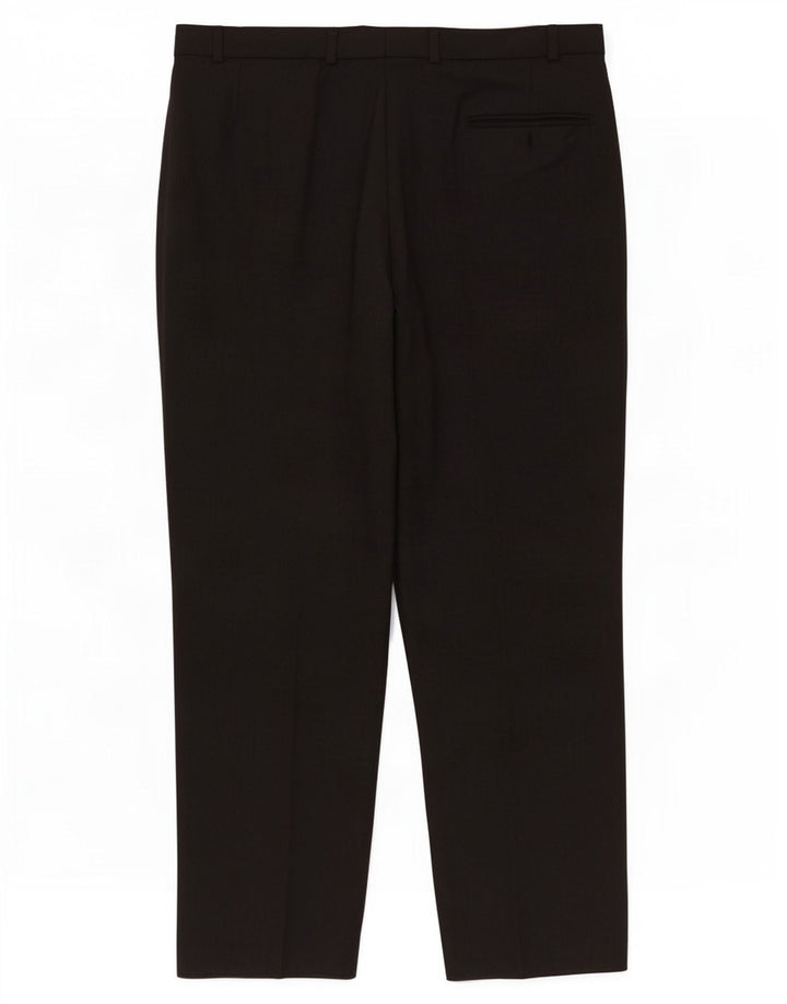 Marks & Spencer Pantaloni drepți pentru bărbați L40 L31 Lână gri