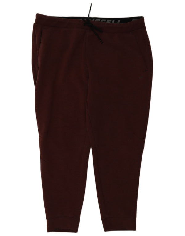 Pantaloni de trening pentru bărbați Russell Athletic Pantaloni de jogging XL Bordeaux Poliester