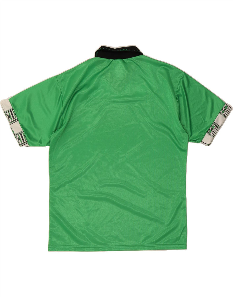 ADIDAS Mens 1994-1995 Nigeria Home Football Shirt Size 46/48 XL Green Vintage Adidas and Second-Hand Adidas from Messina Hembry 