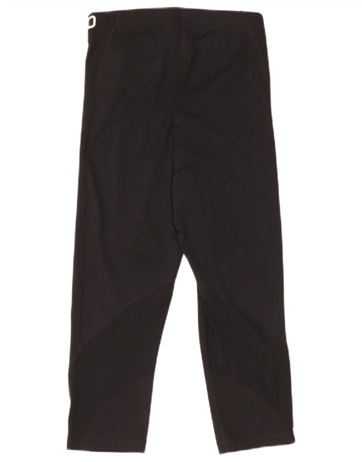 Leggings cu grafică Capri Nike pentru femei UK 8 Poliester negru mic