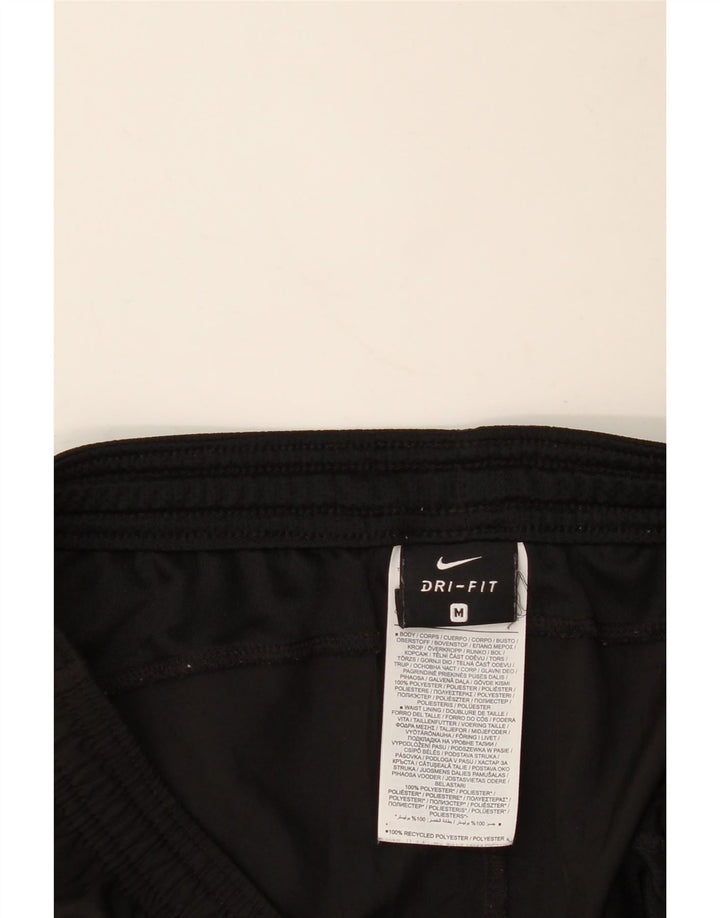 Pantaloni scurți sport NIKE Dri Fit Graphic pentru bărbați, poliester mediu negru