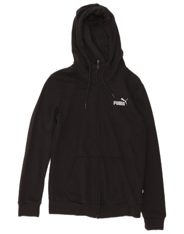 Pulover Puma pentru femei, cu fermoar, UK 6 XS, negru