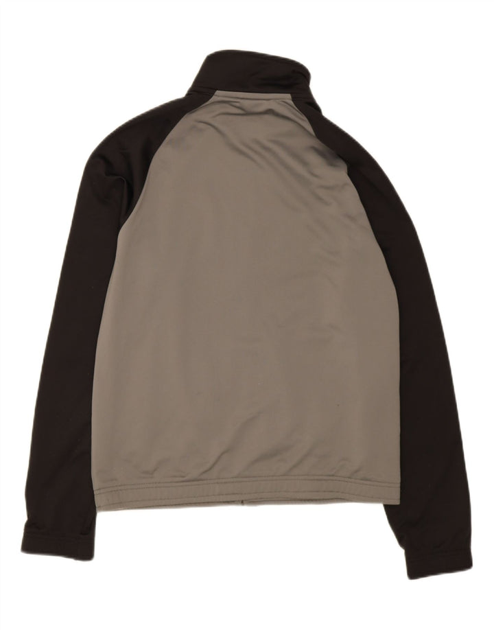 PUMA Mens Tracksuit Top Jacket Medium Grey Colourblock Polyester Vintage Puma and Second-Hand Puma from Messina Hembry 