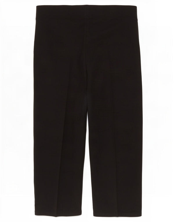 Leggings Capri pentru femei Marks & Spencer UK 16, mare, negru, bumbac