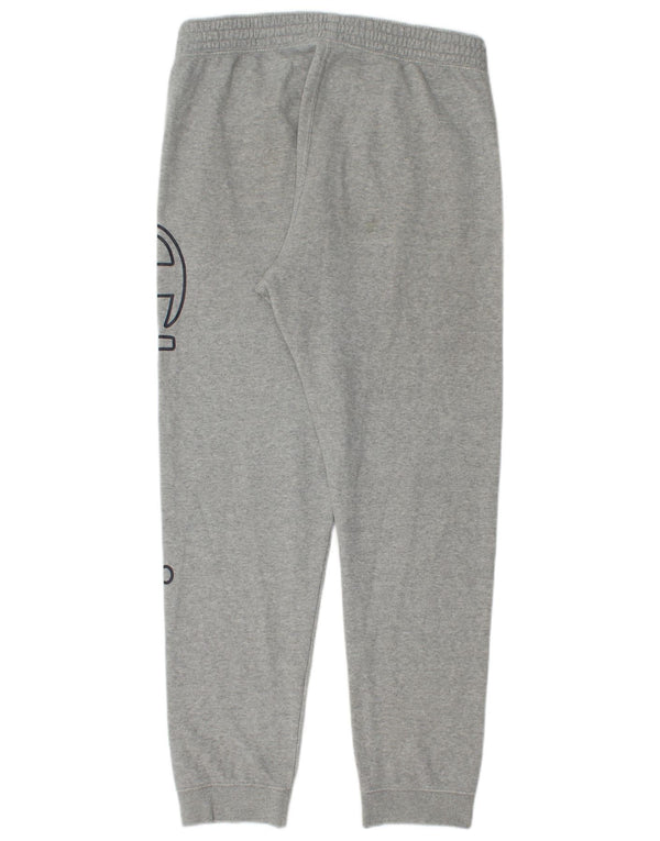 Champion Mens Graphic Tracksuit Trousers Joggers Small  Grey Flecked