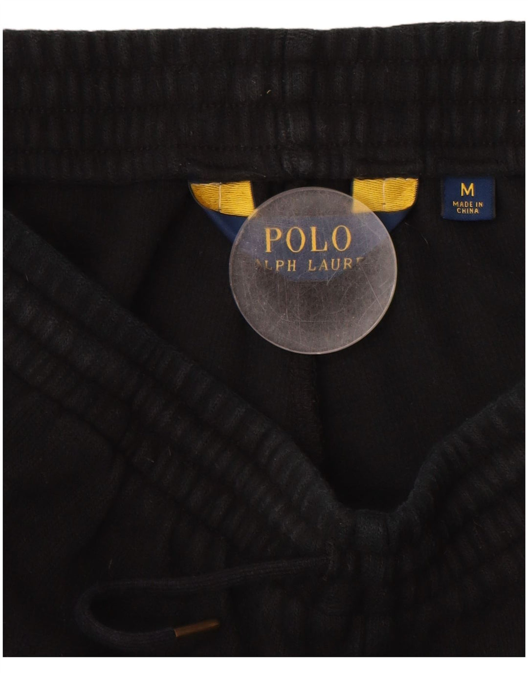 POLO RALPH LAUREN Pantaloni de trening pentru bărbați, bumbac mediu negru
