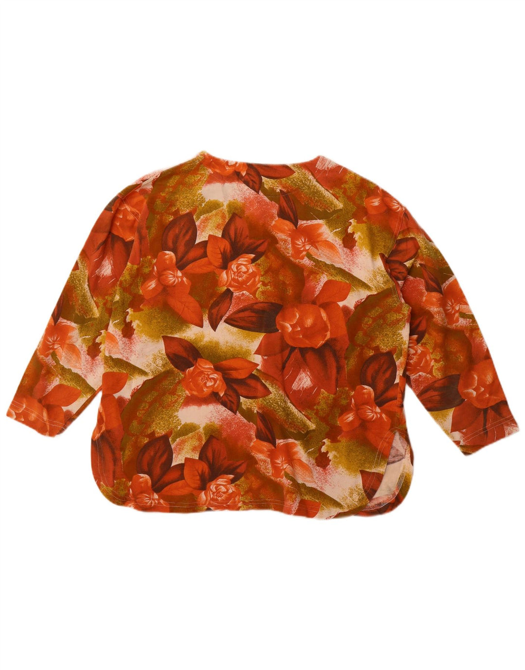 Bluză cu mâneci 3/4 pentru femei Newpenny UK 14 Medium Multicolor Floral