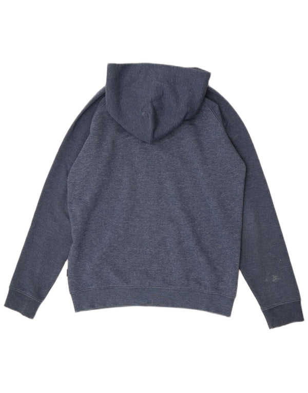 Pulover cu glugă cu fermoar Quiksilver pentru băieți 13-14 ani, mare, bleumarin, pete