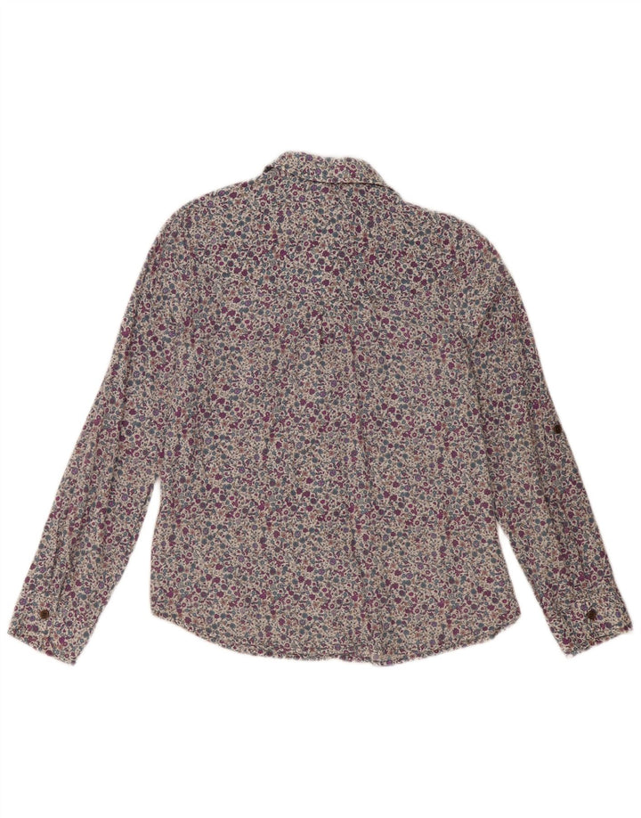 Cămașă pentru femei Marks & Spencer UK 12 Medium Multicolor Floral Bumbac