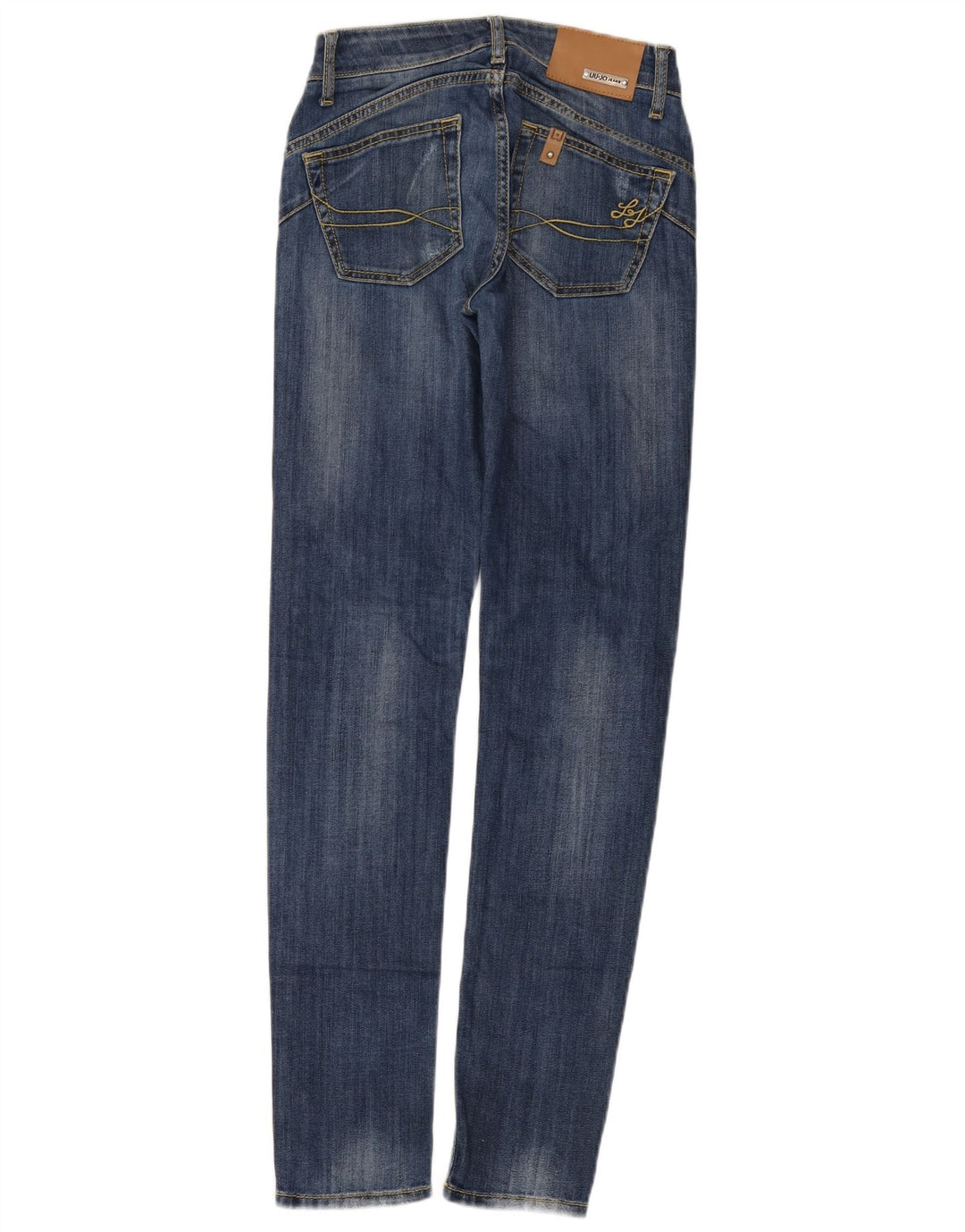Blugi skinny pentru femei Liu Jo W26 L31 albastru