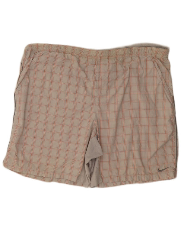 Pantaloni scurți sport Nike pentru bărbați, 2XL, gri din nailon