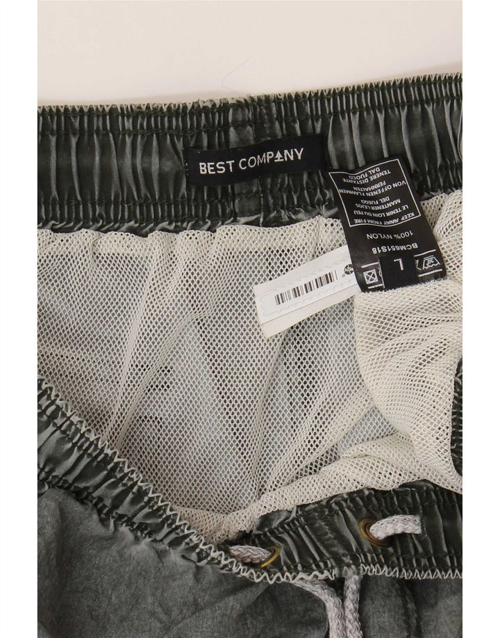 Pantaloni scurți de înot pentru bărbați Best Company, nailon gri mare