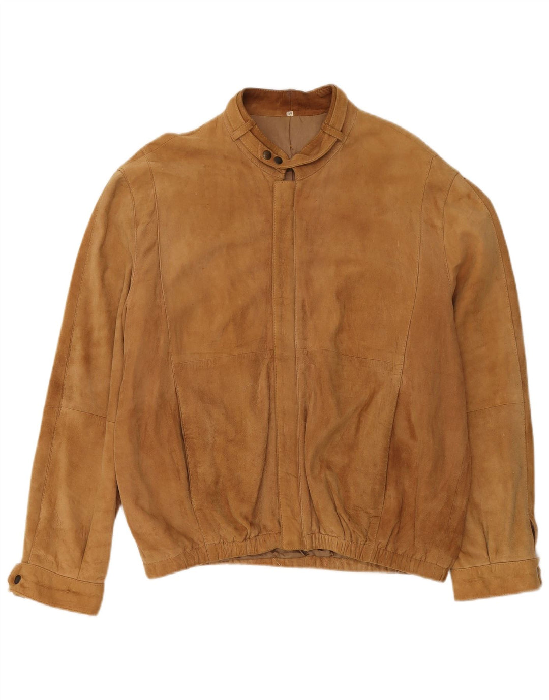 Jachetă vintage pentru bărbați din piele intoarsa IT 54 2XL din piele bej