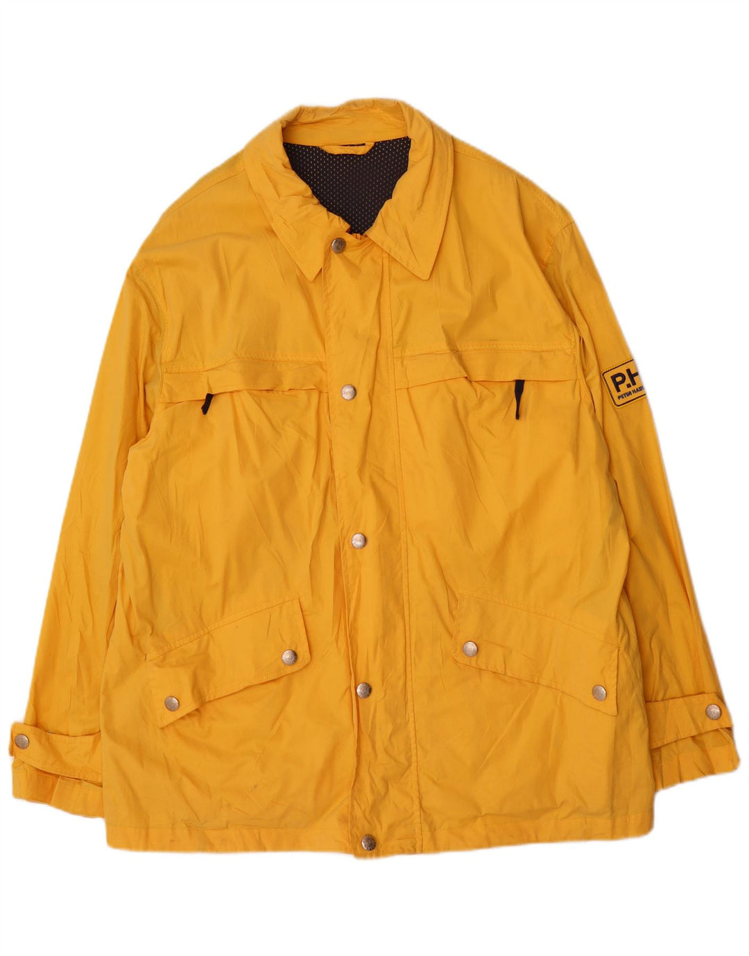 Peter Hadley Jachetă pentru bărbați, IT 50, mare, galbenă, bumbac