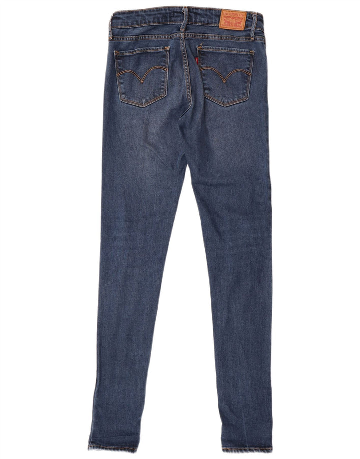 Blugi Levi's 711 skinny pentru femei W26 L33 albastru