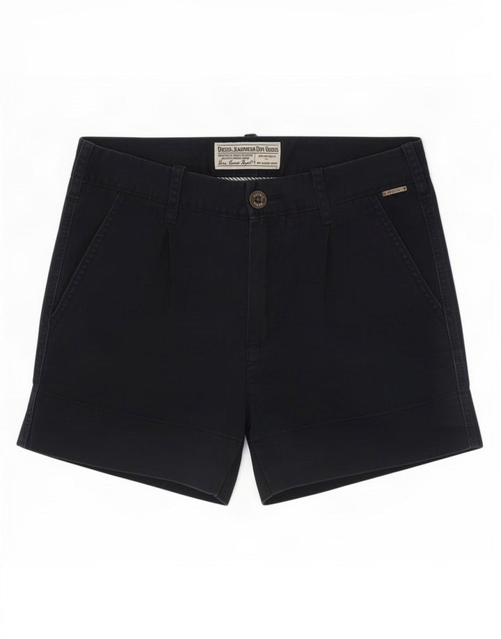 Pantaloni scurți chino pentru femei Diesel W26 Small, bleumarin, bumbac