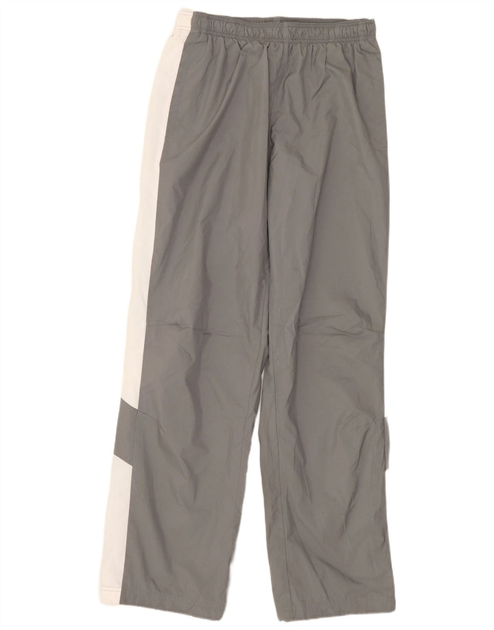 Pantaloni de trening Puma pentru bărbați, gri mediu, poliester color bloc