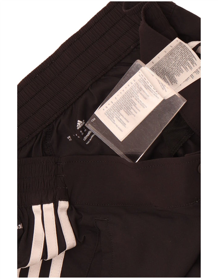 Pantaloni de trening Adidas Climalite pentru femei UK 12 Poliester mediu negru