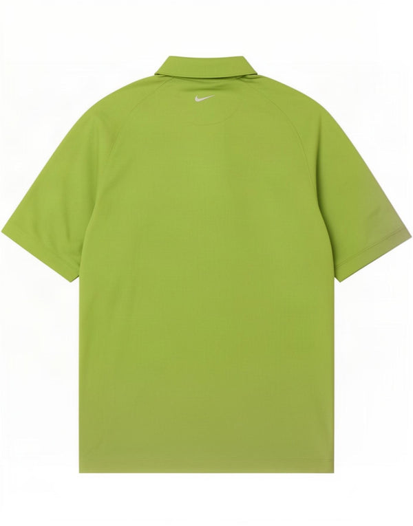 Tricou polo Nike pentru bărbați, mic, verde, poliester color bloc