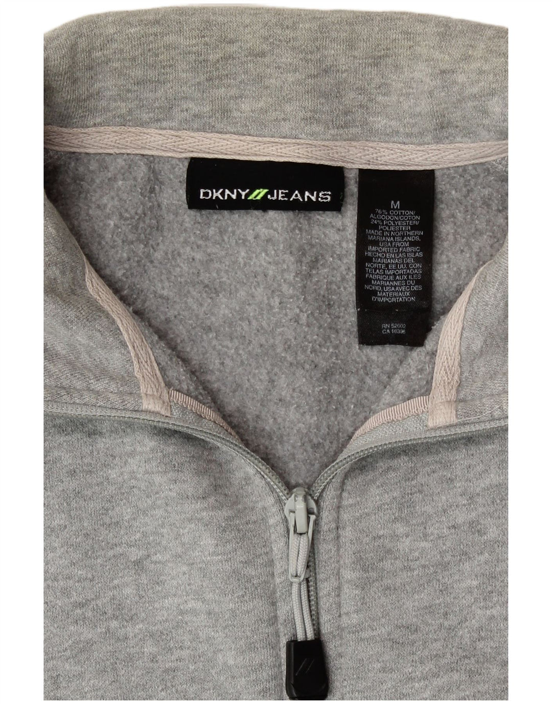 Jachetă de trening grafică pentru bărbați Dkny, bumbac, gri mediu