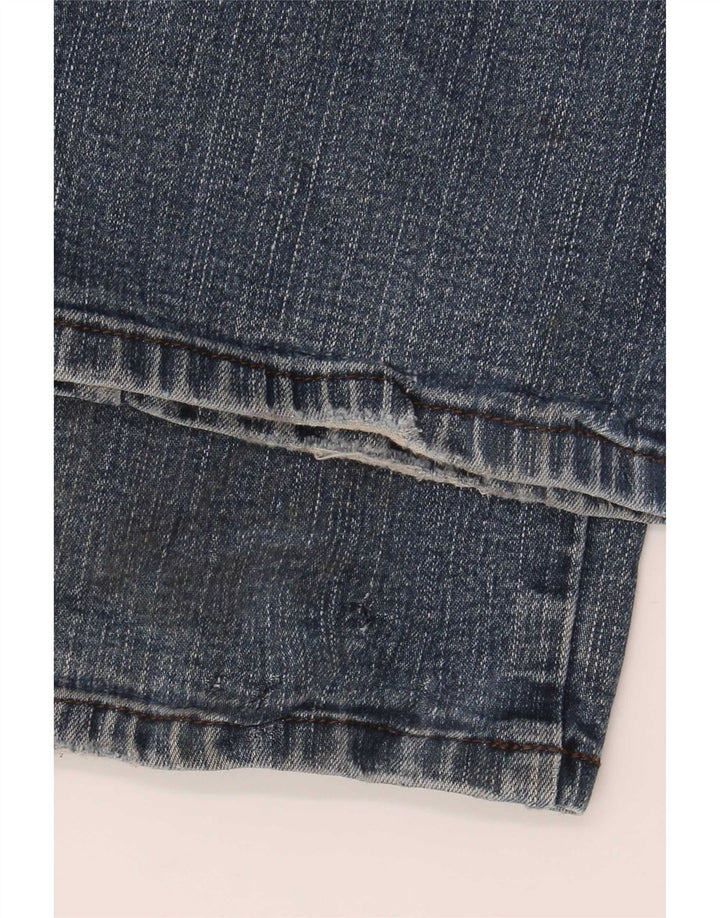Blugi drepte pentru bărbați Wrangler Texas W36 L36 Bumbac albastru